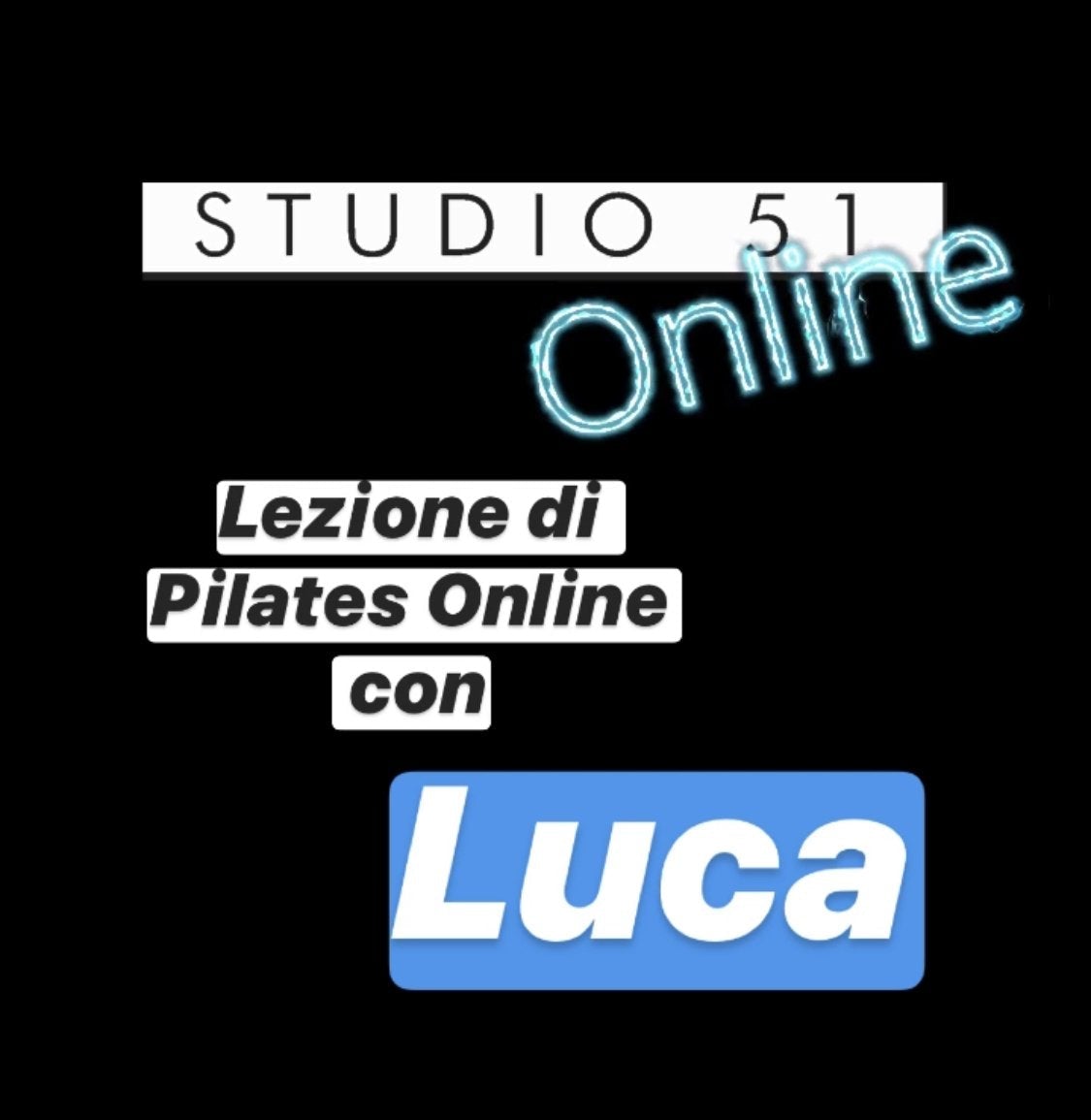 Venerdì 1 Aprile 18.30 - Luca