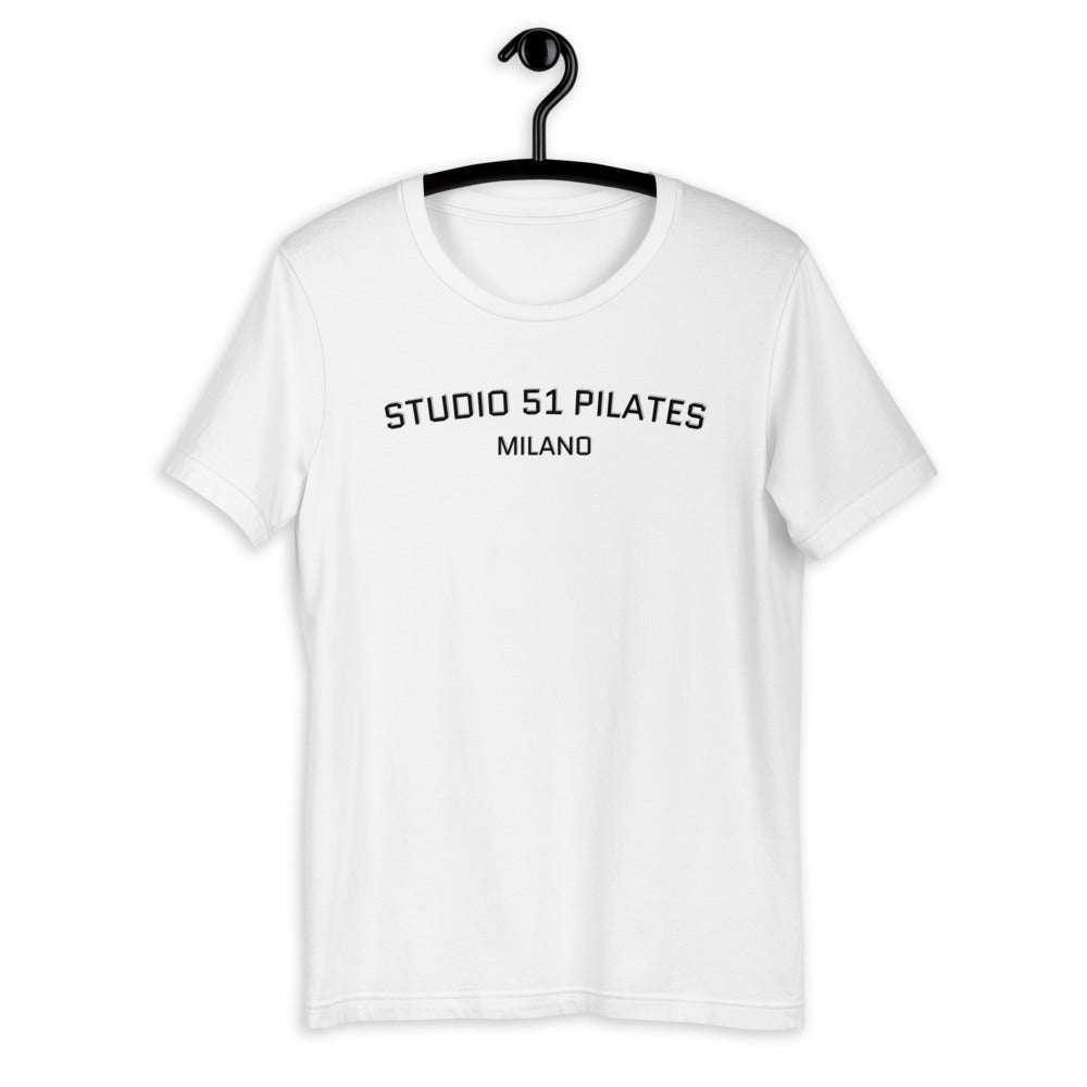 Maglietta unisex manica corta Studio 51 Pilates Milano