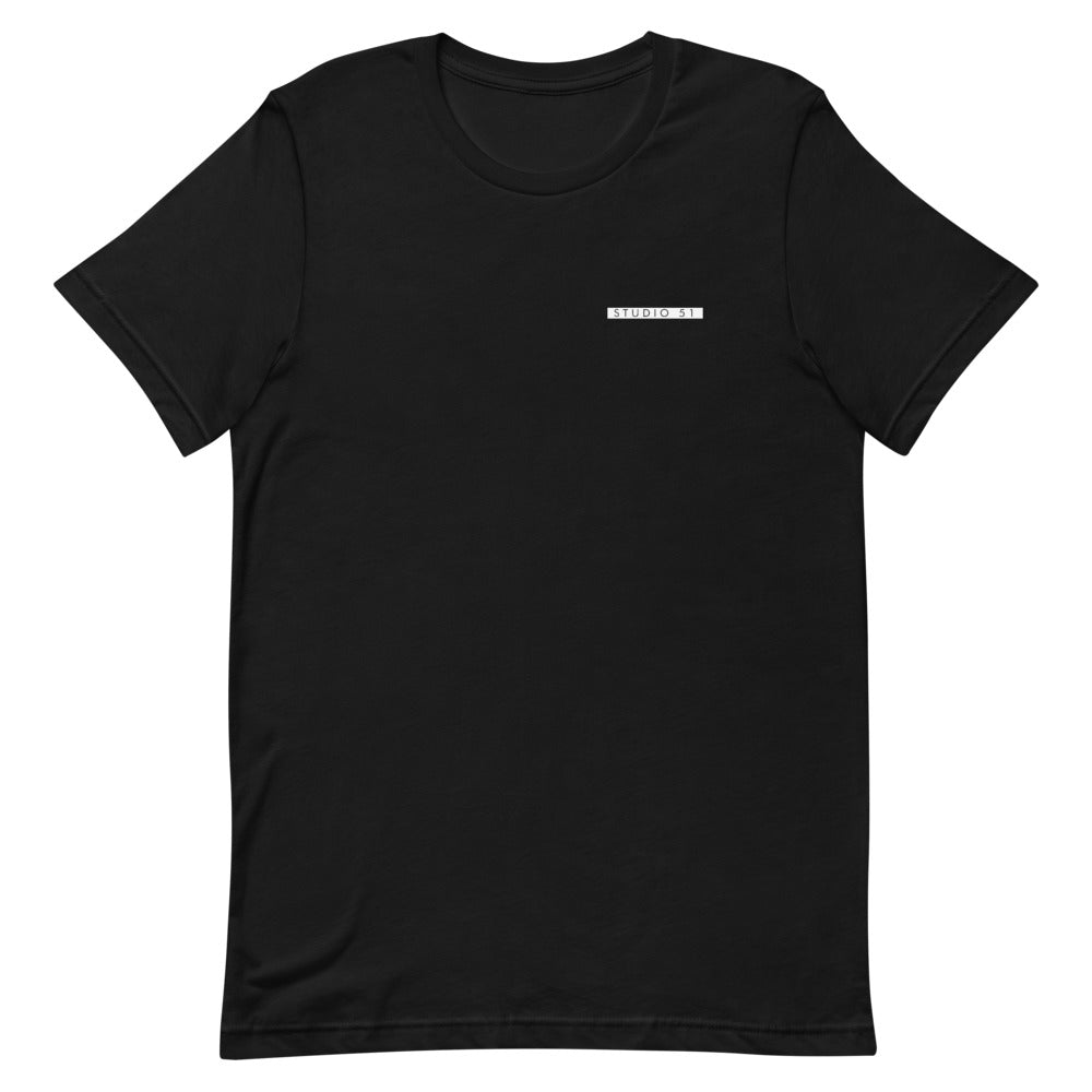 Maglietta unisex manica corta scritta sul cuore